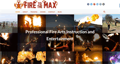 Desktop Screenshot of firetothemax.com